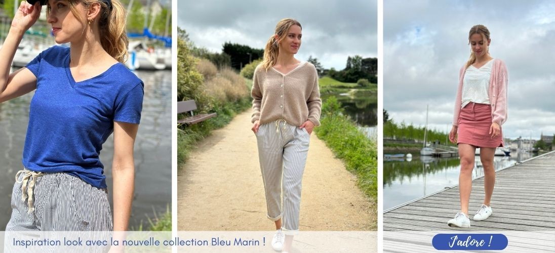 Inspiration look avec la nouvelle collection Bleu Marin !
